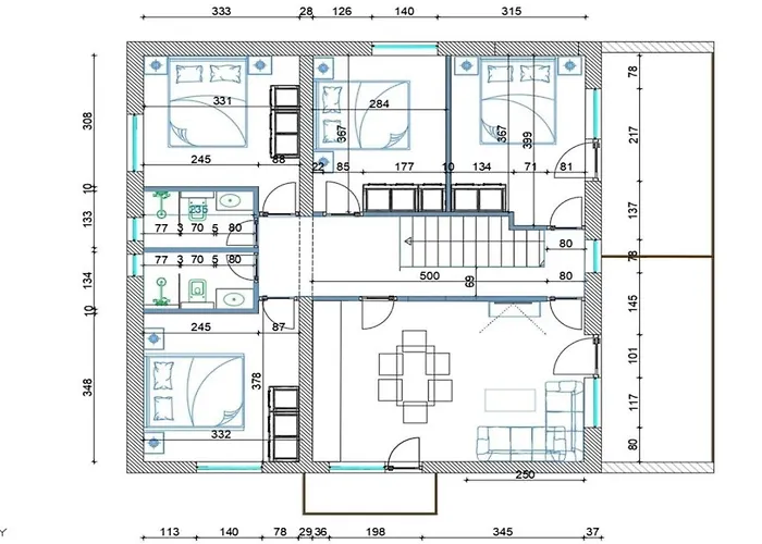 Four-bedroom With Sea View * Drače